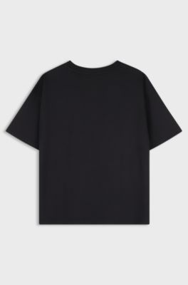 Kids' graphic T-shirt, Black