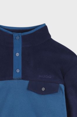 Kids' fleece sweatshirt, Blue
