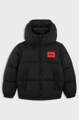 Veste matelass&eacute;e pour enfant, Noir