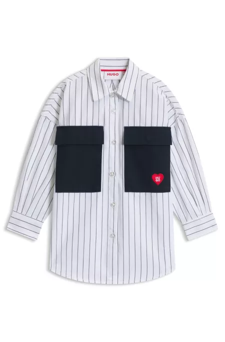 Chemise à rayures pour enfant