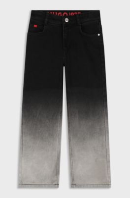 Kids' gradient jeans, Patterned