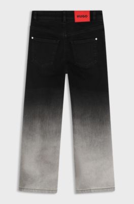 Kids' gradient jeans, Patterned