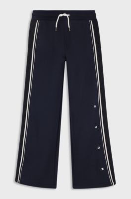 Kids' tracksuit bottoms, Dark Blue