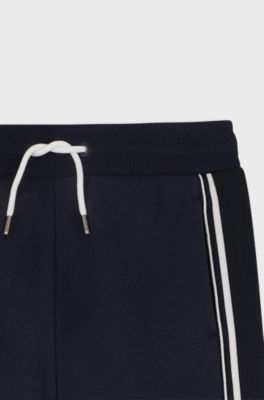Kids' tracksuit bottoms, Dark Blue