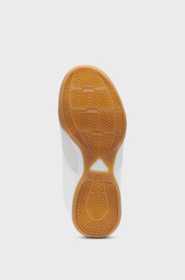 Kindersneakers met logo, Wit
