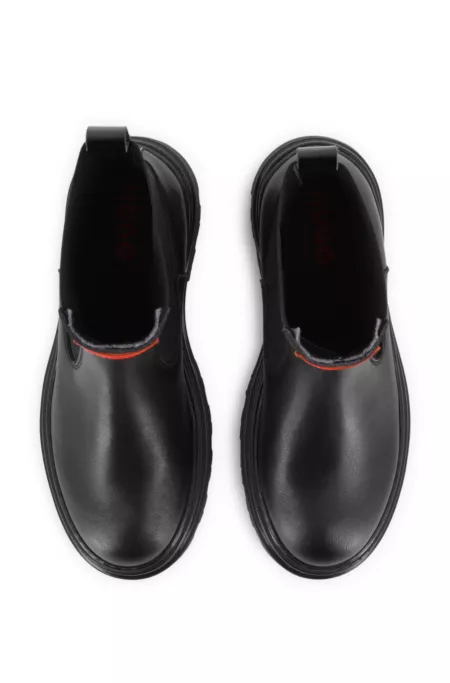 Kids-Boots aus Leder