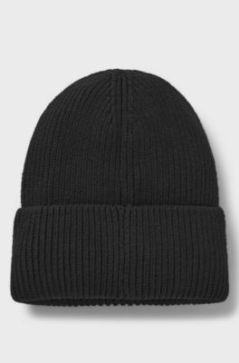 Kids' logo beanie, Black