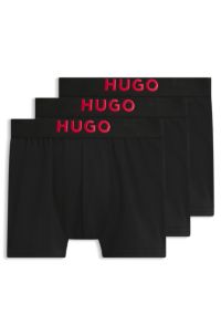Kids' 3-pack boxer briefs, Black