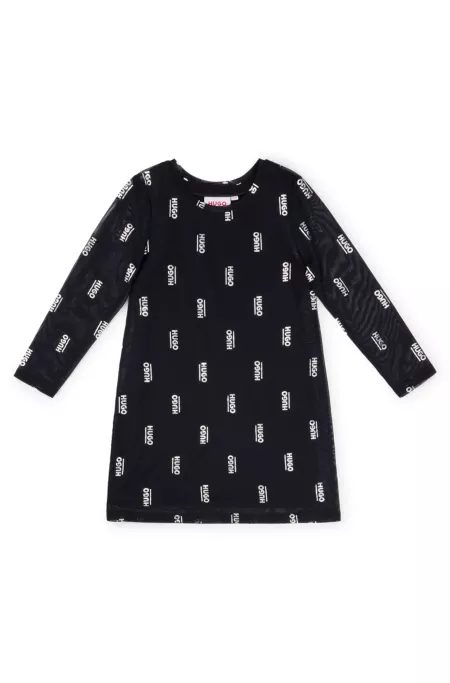 Robe deux-en-un pour enfant avec logos imprimés en transfert