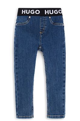 Denim jeggings - Light blue - Kids