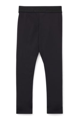 Lot De 3 Leggings Enfant 100% Coton Bio HERMKO - Garçon Et Fille - Lavage Machine