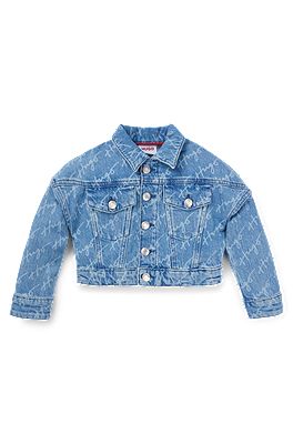 Balenciaga handwritten deals denim jacket