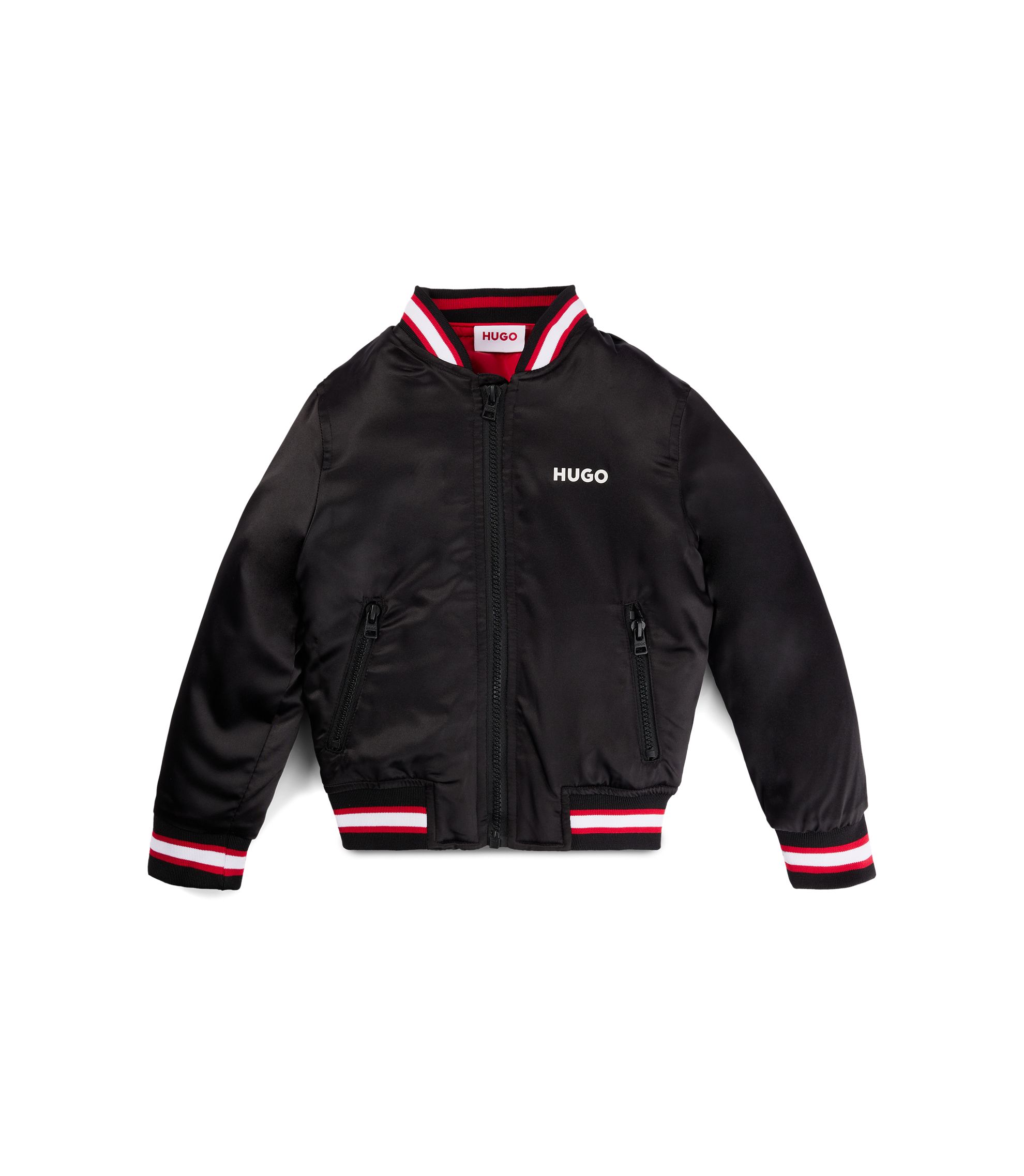 【希少・美品】Hugo Boss　ボンバージャケット(CORBETT) BOSS Corbett Quilted Bomber Jacket, Black