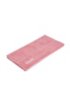 Finest Egyptian cotton guest towel with logo border, light pink