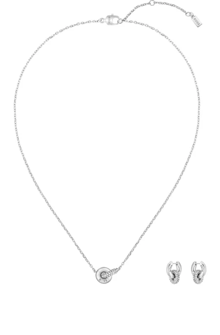 Gift-boxed necklace and earrings set
