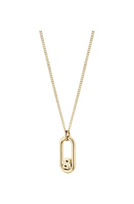 Boss Double-B-pendant necklace hängsmycken dam – bild 4