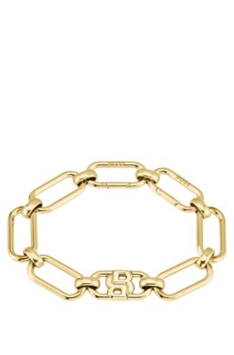Boss Gold-tone Double-B bracelet armband dam – bild 4