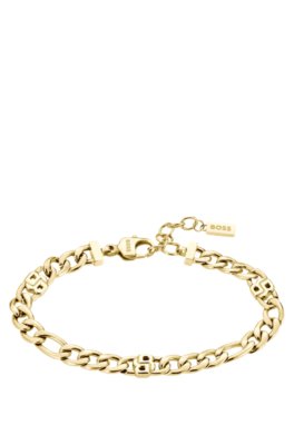 Bracelet doré à monogrammes double B