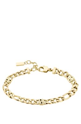 Gold-tone bracelet with Double B monograms, Gold tone