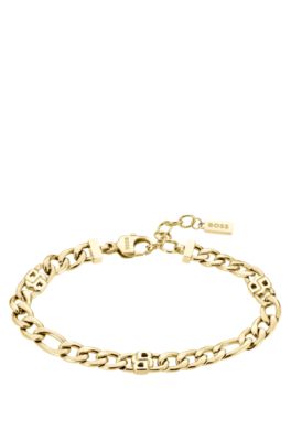 Gold-tone bracelet with Double B monograms, Gold tone