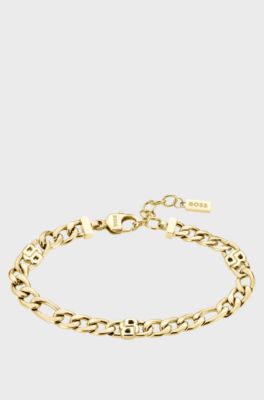 Gold-tone bracelet with Double B monograms, Gold tone