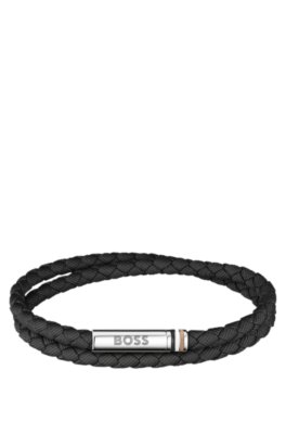 Double-braided black cuff