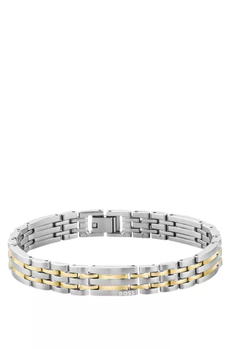 Two-tone cuff with multi-link design