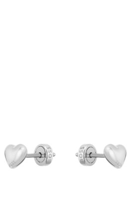 Heart-shaped earrings