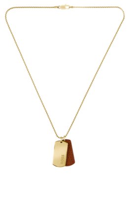 Double-pendant necklace