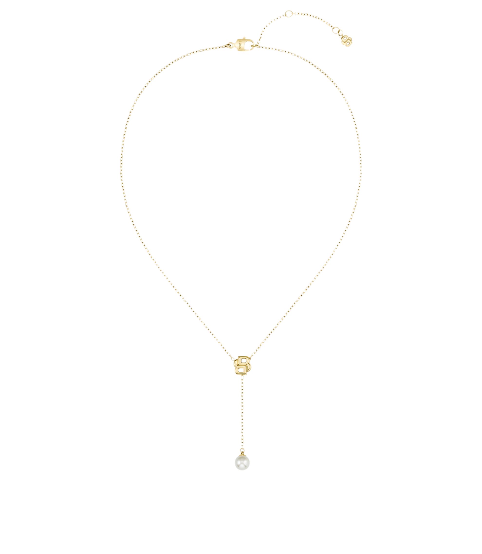 Goldfarbene Kette mit Double-B-Monogramm