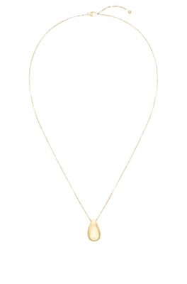 Gold-tone necklace with drop pendant, Gold tone