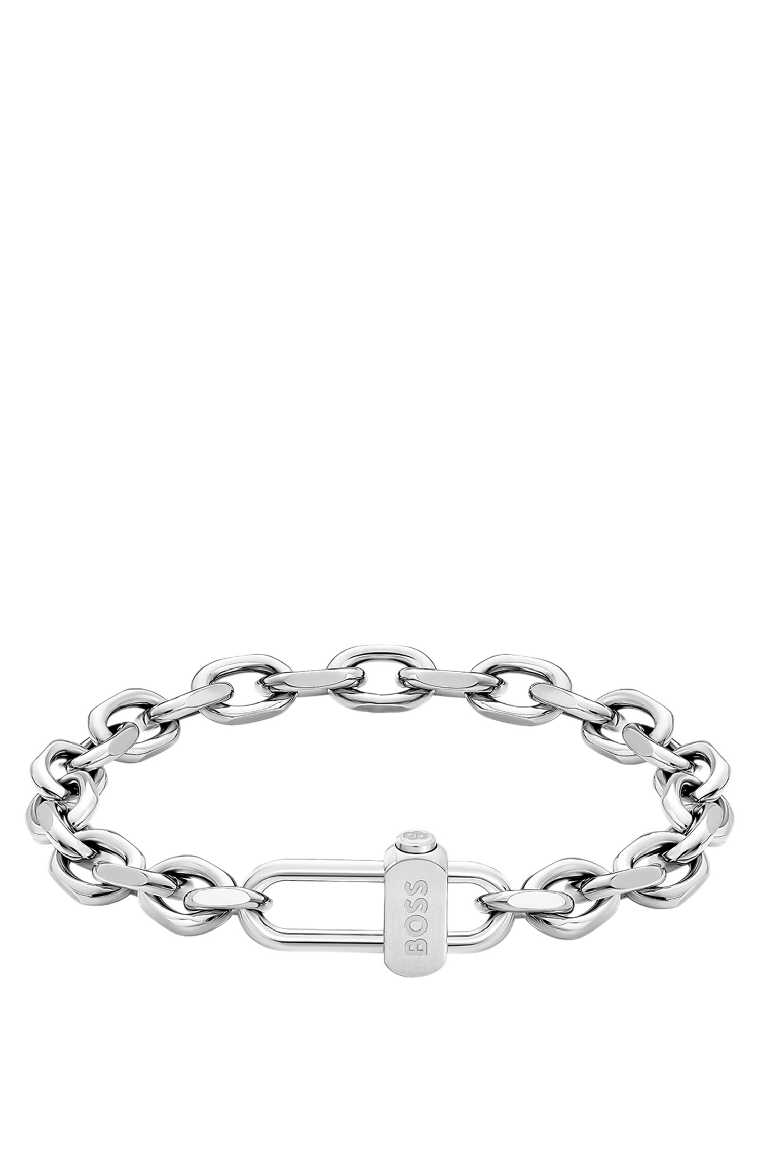 Boss Braided bracelet with a magnetic logo clasp armband herr – bild 3