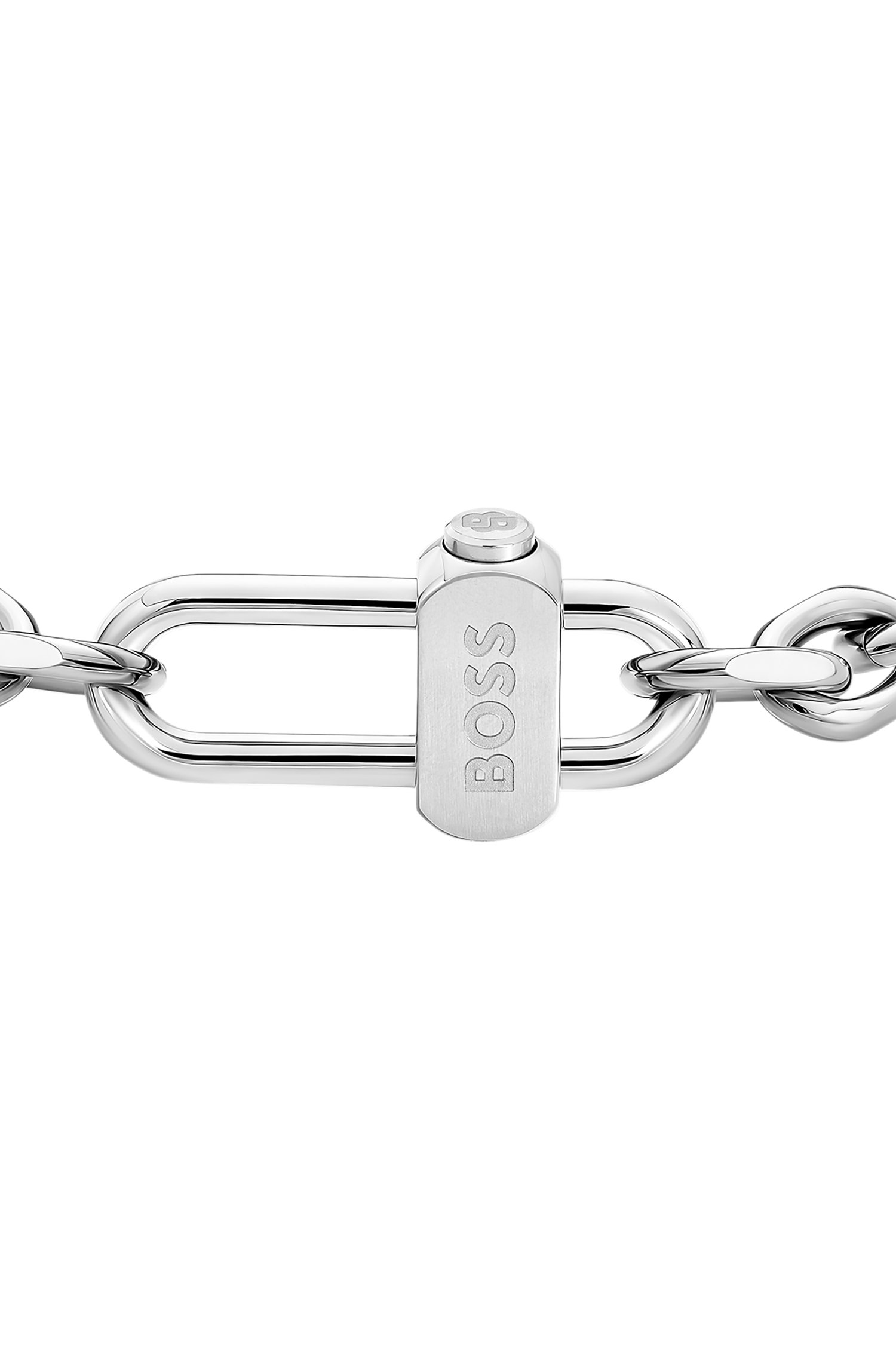 Boss Braided bracelet with a magnetic logo clasp armband herr – bild 2