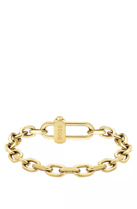 Bracelet masculin avec logo gravé