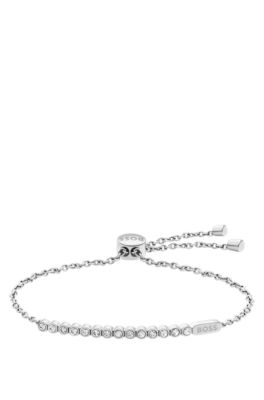 Sophisticated bracelet for everyday elegance, Silver tone