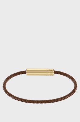 Men's bracelet for smart and casual wear, Brown