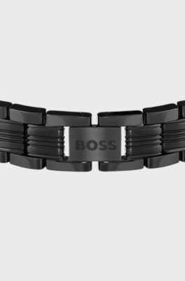 A distinctive bracelet for modern style, Schwarz