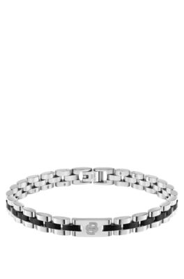 A versatile bracelet for any occasion, Silver tone
