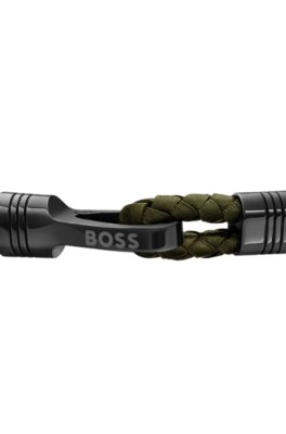 Boss Sleek bracelet with polished hardware details armband herr – bild 2