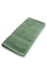 Håndklæde med logo i ægæisk bomuld, Grøn