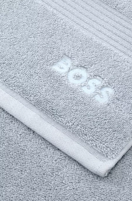 Handtuch aus Baumwolle mit Logo-Stickerei