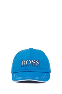 hugo boss men's logo twill cap