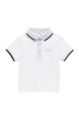 hugo boss polo striped