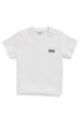 T-shirt Regular Fit en coton à logo brodé pour enfant, Blanc
