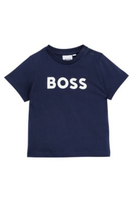 BOSS - キッズ Tシャツ コットン ロゴプリント