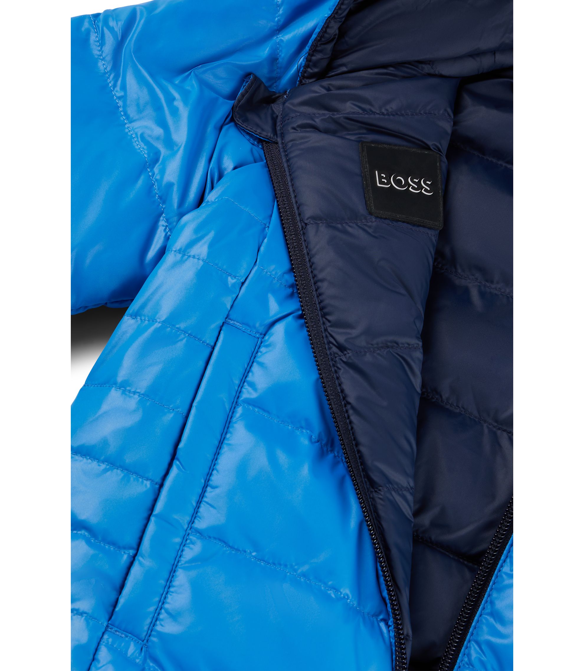 HUGO BOSS ダウンジャケット ダウンフェザー ネイビー/HW139 ヒューゴボス HUGO BOSS ボス ダウンジャケット コート ネイビー