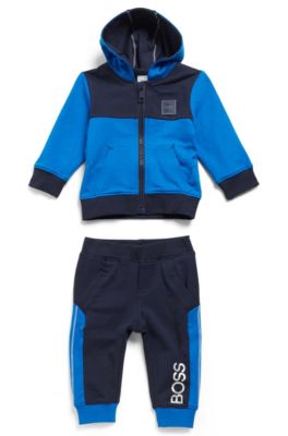 hugo boss kids tracksuit