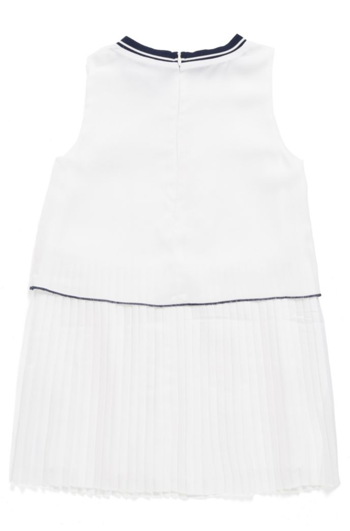 Boss Kids Kleid Ohne Armel Mit Plissee Rock