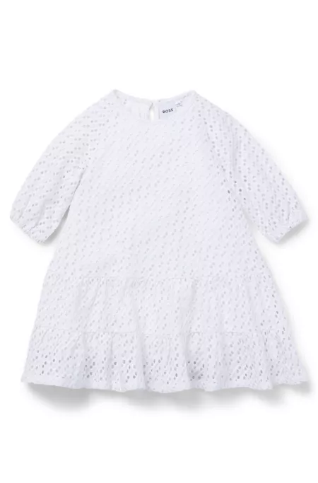 Robe à manches longues pour enfant avec monogrammes