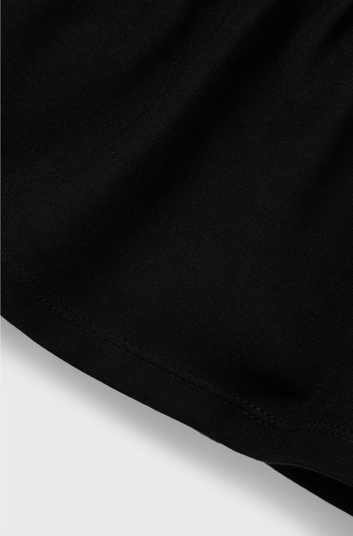 Kids' long-sleeved dress with logo artwork, Black